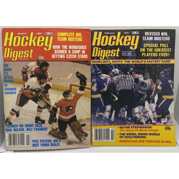 20 Hockey Digest Magazines NHL 1981-1987 Wayne Gretzky - Picture 5 of 16